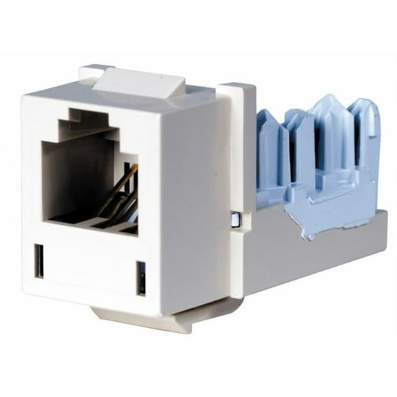 USOC 6 Position Xceleratora Jack, Office White