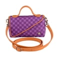 thumbnail image 2 of Dominie AFTER 5 COLLECTION Raquel Purple Canvas Cross Body/Clutch Handbag, 2 of 5