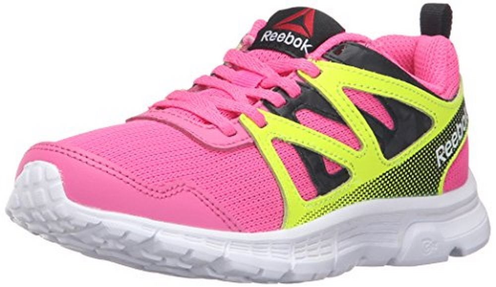 Reebok - Reebok Girls RUN SUPREME 2.0, SOLAR PINK/BLACK/SOLAR YELLOW -  Walmart.com - Walmart.com