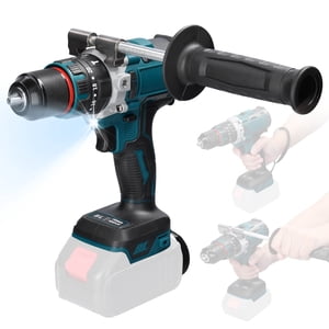 Impact 13mm Rechargeable Brushless Motor Electric Impact Drill Cordless Electric Screwdriver Multifunctional Electric Drill Handheld Electric Screwdriver Electric Power Tools