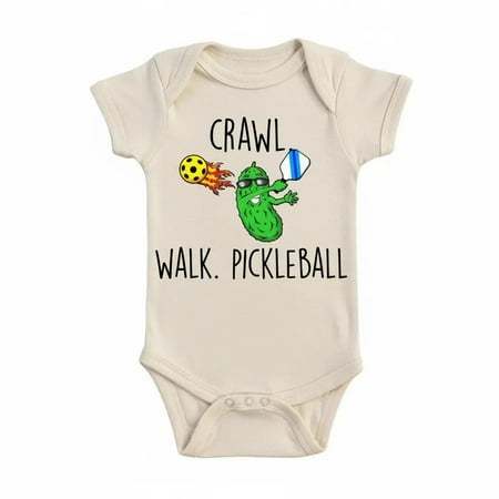 Pickleball Newborn Gift Baby Bodysuit