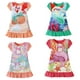 thumbnail image 2 of Camisón de dibujos animados de verano de sirena de Disney para niñas, pijamas con estampado de princesa para niños pequeños, ropa informal de manga larga para el hogar 120 zhangyuxiang CONDUJO, 2 of 2