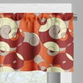 thumbnail image 5 of Ambesonne Geometric Valance & Curtain, Colorful Spiral Lines, 55"x45", Multicolor, 5 of 6