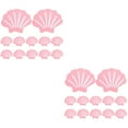 thumbnail image 6 of 2 PCS Catcher Slip Shell Bath Sticker Child 9.40X7.70X0.10CM Pink, 6 of 8