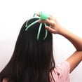 thumbnail image 6 of Head Scalp Massager Comb Neck Massage Roller Claws Tool for Hair Growth Stress Relief Rest Green, 6 of 9