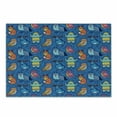 thumbnail image 1 of Forest Friends Cutting Board, Themed Cartoon Pattern with Ornamental Animals, Decorative Tempered Glass Cutting and Serving Board, in 3 Sizes, by Ambesonne, 1 of 2