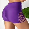 thumbnail image 2 of Agkizg 5" Swim Bottoms,High Waist Elastic Side Cutout Tummys Control Bathing Suits Bottoms,Casual Comfortable Swim Trunks (Women's), 2 of 6