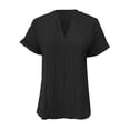 thumbnail image 4 of Women Blouses Night Shirt Womens Long Sleeve Pack Lady Swim Top plus Size Business Tops for Women Athletic Shirt Lace plus Size Active Base Layer Western Jacket Womens Western Long Sleeve Black XL, 4 of 5