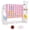 Pink, variant on Costway 4-in-a-Row Game Set with Ring-toss Basketball Golf Club & Balls 2 Cups Holders Navy