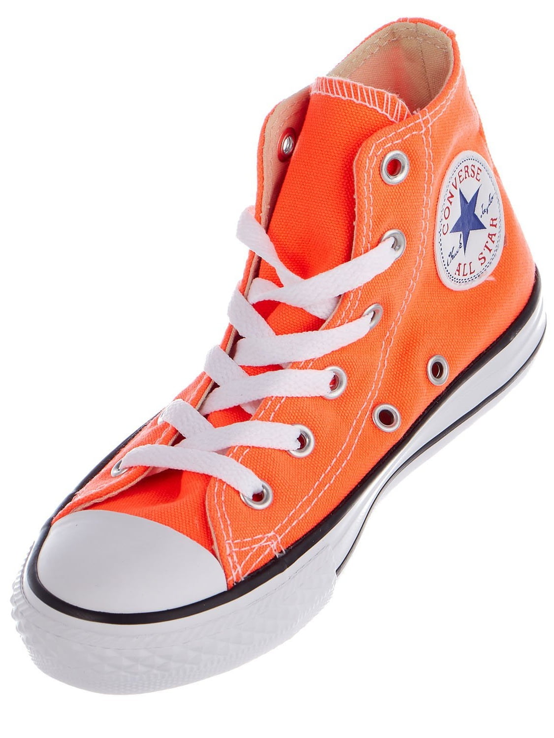 Hyper orange chuck taylors Outlet