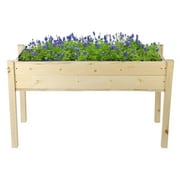 Raised Vegetable Garden Bed Elevated Planter Kit Grow Gardening Vegetables Flowers Home Yard Patio Decoration