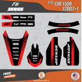 thumbnail image 2 of Kalair GFX Graphics Kit for Honda CRF150R (2007-2023) Fh Series, 2 of 5