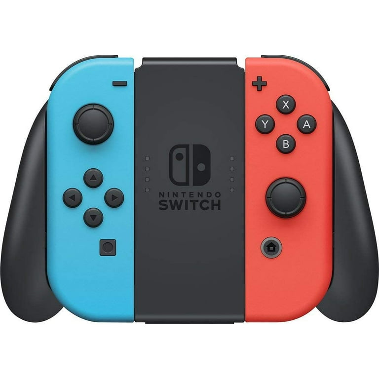 ✨新品✨Nintendo Switch NINTENDO SWITCH Nintendo Switch 32GB Console Video Games, Neon Red/Neon Blue Joy