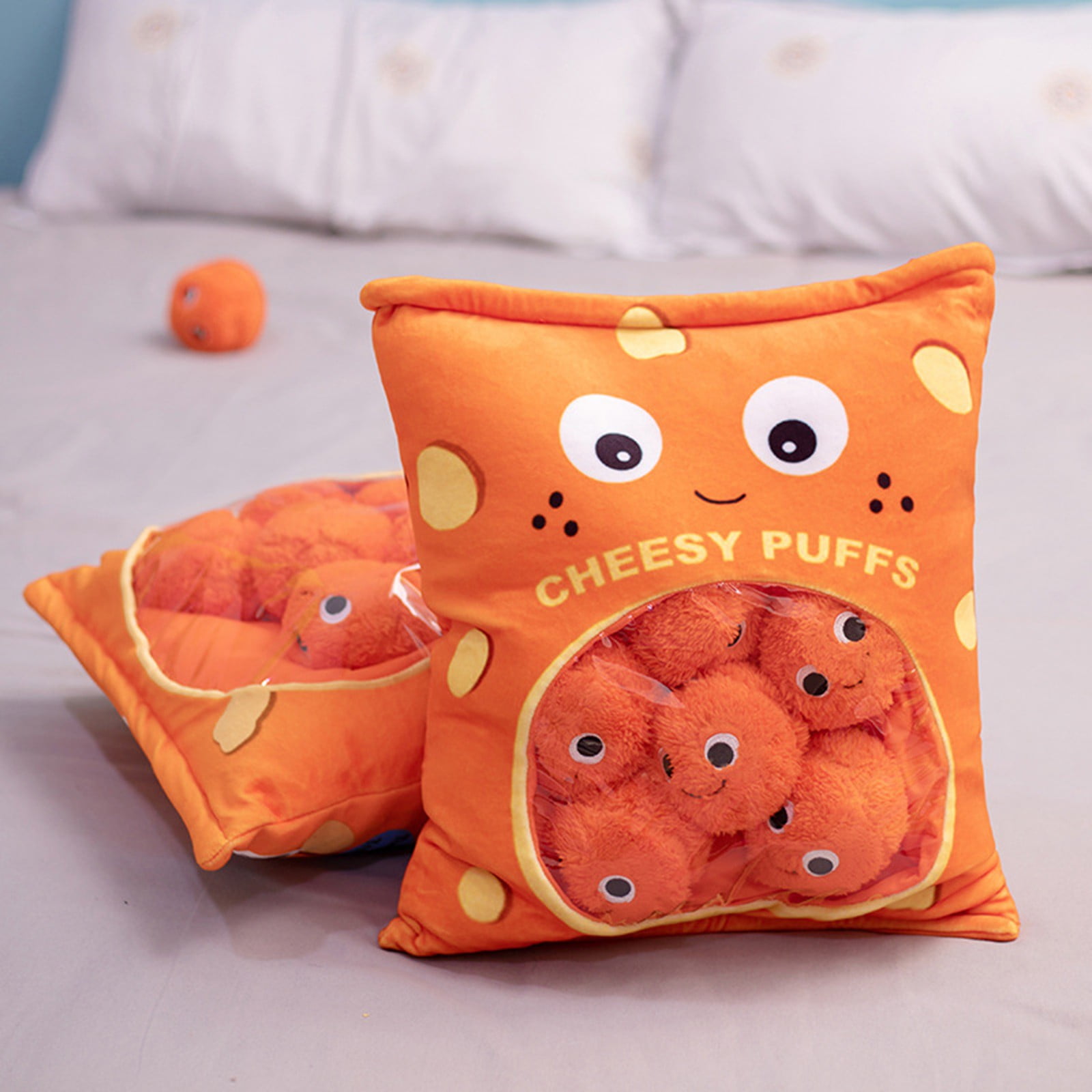 cheese puff cushion