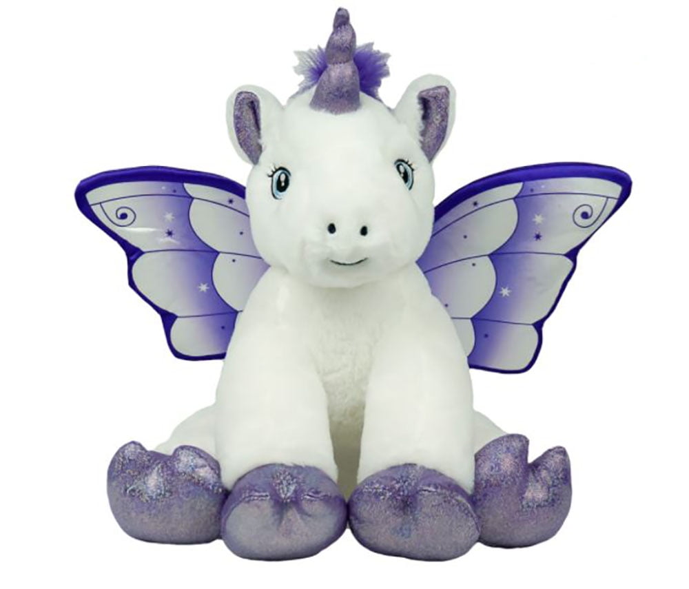Cuddly Soft 16 inch Crystal the UnicornWe stuff 'emyou love 'em! - Walmart.com