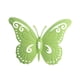 thumbnail image 1 of Figura decorativa de mariposa 3D para pared, estatua colgante, decoración de mariposas de metal para Verde claro, 1 of 8