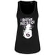 thumbnail image 1 of Grindstore - Camiseta ilustración gótica Resting Witch Face para chica mujer (Negro), 1 of 2