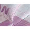 thumbnail image 4 of Ambesonne Inspirational Quilted Bedspread Set 3 Pcs, Yes I Can Words, King Size, Multicolor, 4 of 5