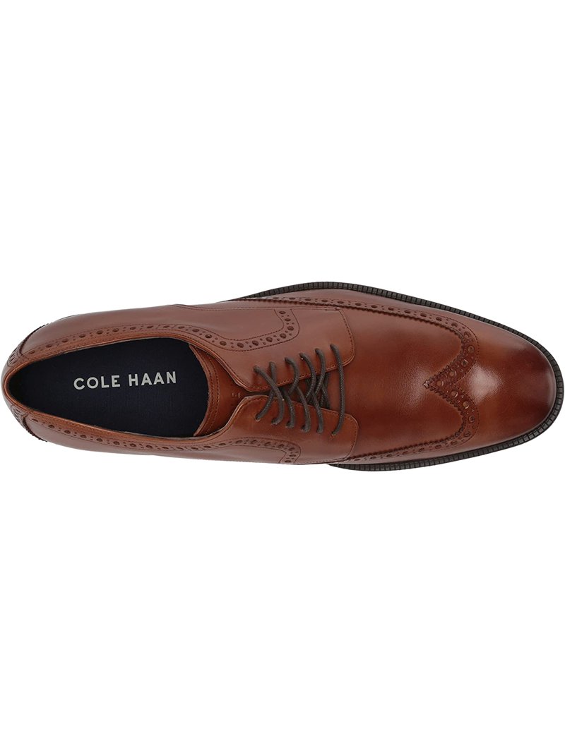 Cole Haan Mens Me Wing Oxford Block Heel Lace Up Oxfords  display picture 3
