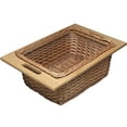 thumbnail image 2 of Pull-Out Wicker Basket with Frame Handles for Framed or Frameless 15" or 18" Cabinets w/Beech Frame and Runners (2, Width (14 5/16") for 18" Cabinets), 2 of 6