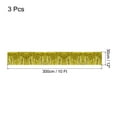 thumbnail image 2 of Foil Fringe Garland 10Ft Gold Metallic Tinsel Streamers for Christmas New Year Party 3 Pcs, 2 of 6