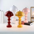 thumbnail image 2 of Uuiauoio Mushroom Night Lamp, 3 Color Changing LED Desk Lamp with Touch Control, USB Powered Bedside Night Light for Bedroom, Living Room, Dorm Room, Home Decor, Office, Study Room, Cafe, Gift Idea, 2 of 2