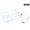 Transparent 16x34mm, variant on Chair Leg Cap Floor Protectors For Outdoor Furniture Home Supplies Office PVC