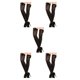 thumbnail image 2 of Minnieouse Medias largas opacas por encima de la rodilla para mujer, medias finas hasta el muslo, sexys y elásticas, con lazo negro a la moda Type2 NO2, 2 of 6