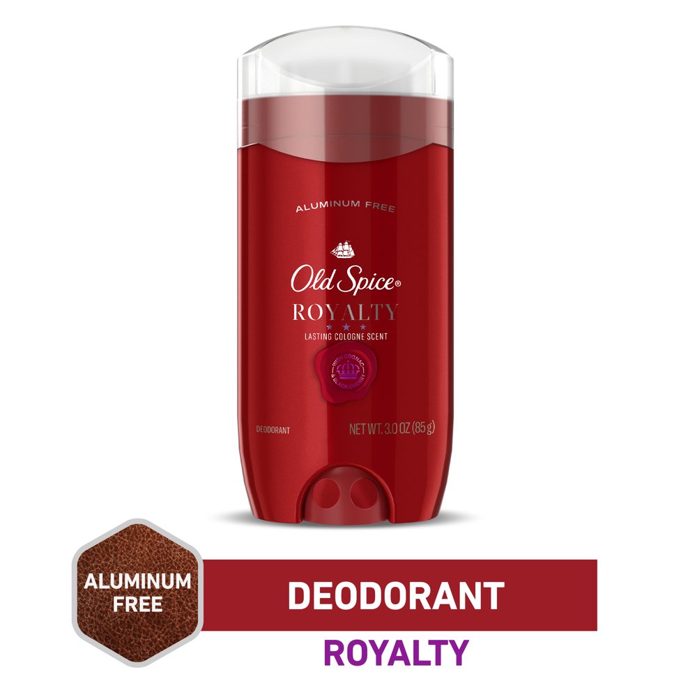 Old Spice Deodorant for Men, Aluminum Free, Royalty Cologne, 3.0 oz