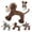 🥝 A_New#454, variant on Indestructible Dog Chew Toy for Aggressive Chewers – Squeaky Durable Interactive Pet Toy • Tough Tear-Resistant Fabric • Calming Aid • Material