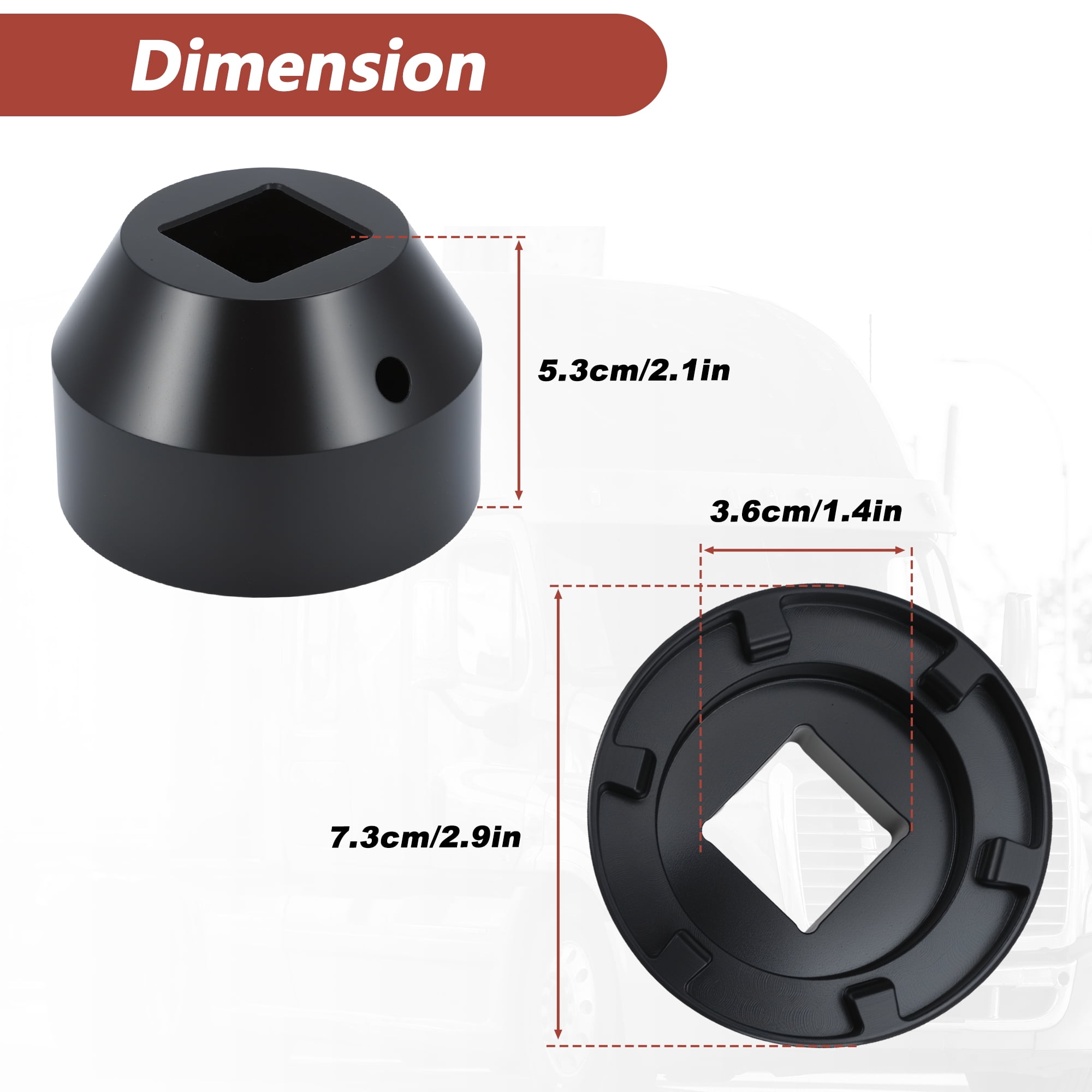 Unique Bargains W742589020700 Pinion Nut Socket Tool for Mercedes Benz Trucks