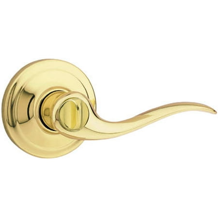 KWIKSET CORPORATION 730TNL3CP TUSTIN PRIVACY BRIGHT BRASS Finish=Polished Brass