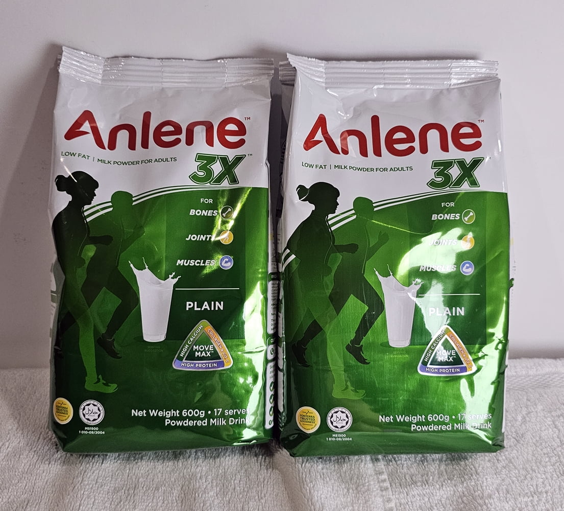 Anlene Low Fat Milk Powder for Adults 600 grams x 2 - Walmart.com