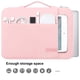 thumbnail image 2 of Funda para portátil Lacdo 360° con protección de 16", rosa, 2 of 7