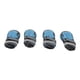 thumbnail image 5 of Zapatos para perros, 4 piezas, botines para perros, botas antideslizantes para perros, protector de patas para perros, compacto y liviano, 5 of 12
