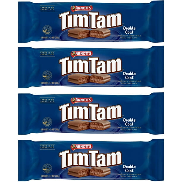 Arnott's Tim Tam Double Coat, Australian Chocolate Biscuits, 7.06 oz