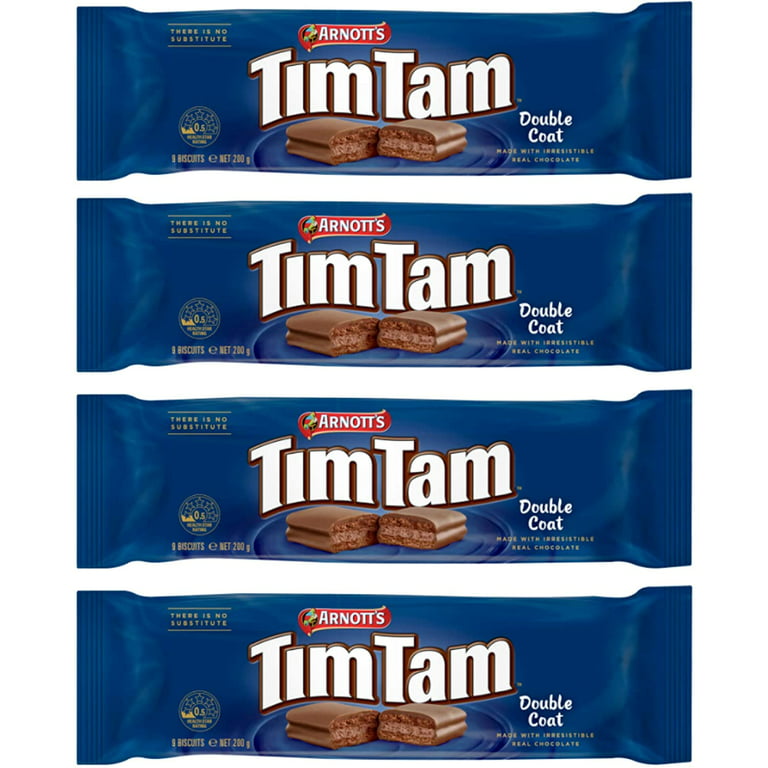 Arnott's Tim Tam Double Coat, Australian Chocolate Biscuits, 7.06