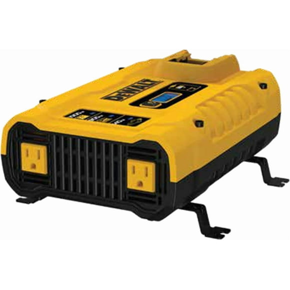 DEWALT DXAEPIP3W 20V, 3-Way Powered 1000 Watt Power Inverter; Dual AC Outlets, 1 USB-A Port, & 1 USB-C 30W Port