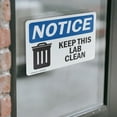 thumbnail image 4 of (2 Pack) Keep This Lab Clean Sign, 4 of 7