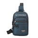 thumbnail image 2 of Bolsa de pecho bandolera Mochila | Tejido repelente al agua | Bolsillo antirrobo | Puerto de carga USB | Correa de hombro transpirable | Bandolera multipropósito para deportes al aire libre |, 2 of 8