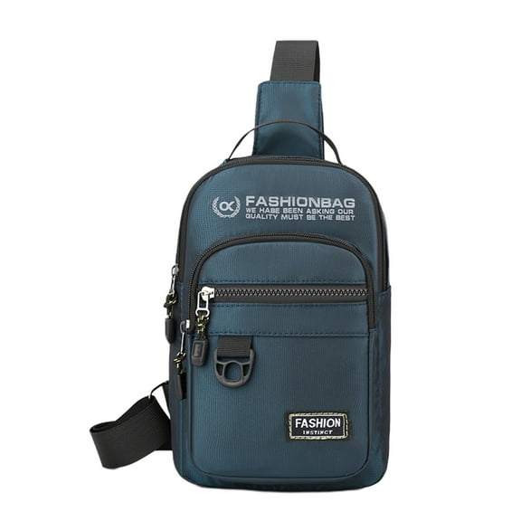 Sling Bag Anti-theft Crossbody Chest Shoulder Backpack Women Men, Lightweight Personal Pocket Bag for Hiking Travel