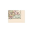 thumbnail image 4 of Historic Map - Victoria Australia - Cram 1892 - 30.83 x 23 - Vintage Wall Art, 4 of 5