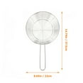 thumbnail image 2 of SEWCHICS Stainless Steel Fry Basket with Handle for Crispy Snacks, Fries, and Kitchen Use, 2 of 8