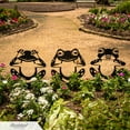 thumbnail image 6 of RealSteel Garden Art - Frogs 3 Pack, "Hear No Evil, See No Evil, Speak No Evil" Yard Decorations (Green), 6 of 10