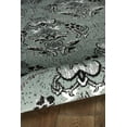 thumbnail image 5 of Linon Elegance Flowers Transitional Area Rug, Gray, 8' x 10', 5 of 6