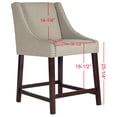 thumbnail image 5 of Safavieh Dylan Counterstool, 5 of 7