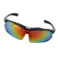 thumbnail image 3 of Anteojos de Sol Multicolor de Bicicleta Polarizadas Lentes Hombre Mujer Anti- 400 Accesorios de Actividad Exterior Viaje Senderismo Negro Macarena Gafas de ciclismo, 3 of 5