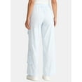 thumbnail image 3 of Madden NYC Women’s Poplin Utility Cargo Pants, 32'' Inseam, Sizes XXS-2XL, 3 of 5