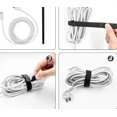thumbnail image 4 of brida para cables-LOTE DE 10: TAMAÑO 50 CM - Correa de velcro de varios tamaños - Brida para cables de TV/computadora/guitarra JM MX-0137780FYD, 4 of 4