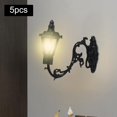 thumbnail image 3 of 5 uds decoración de casa de muñecas Mini modelo de luz de calle en miniatura luz de pared LED en miniatura luz de jardín para decoración d C shamjiam Farolas en miniatura, 3 of 7